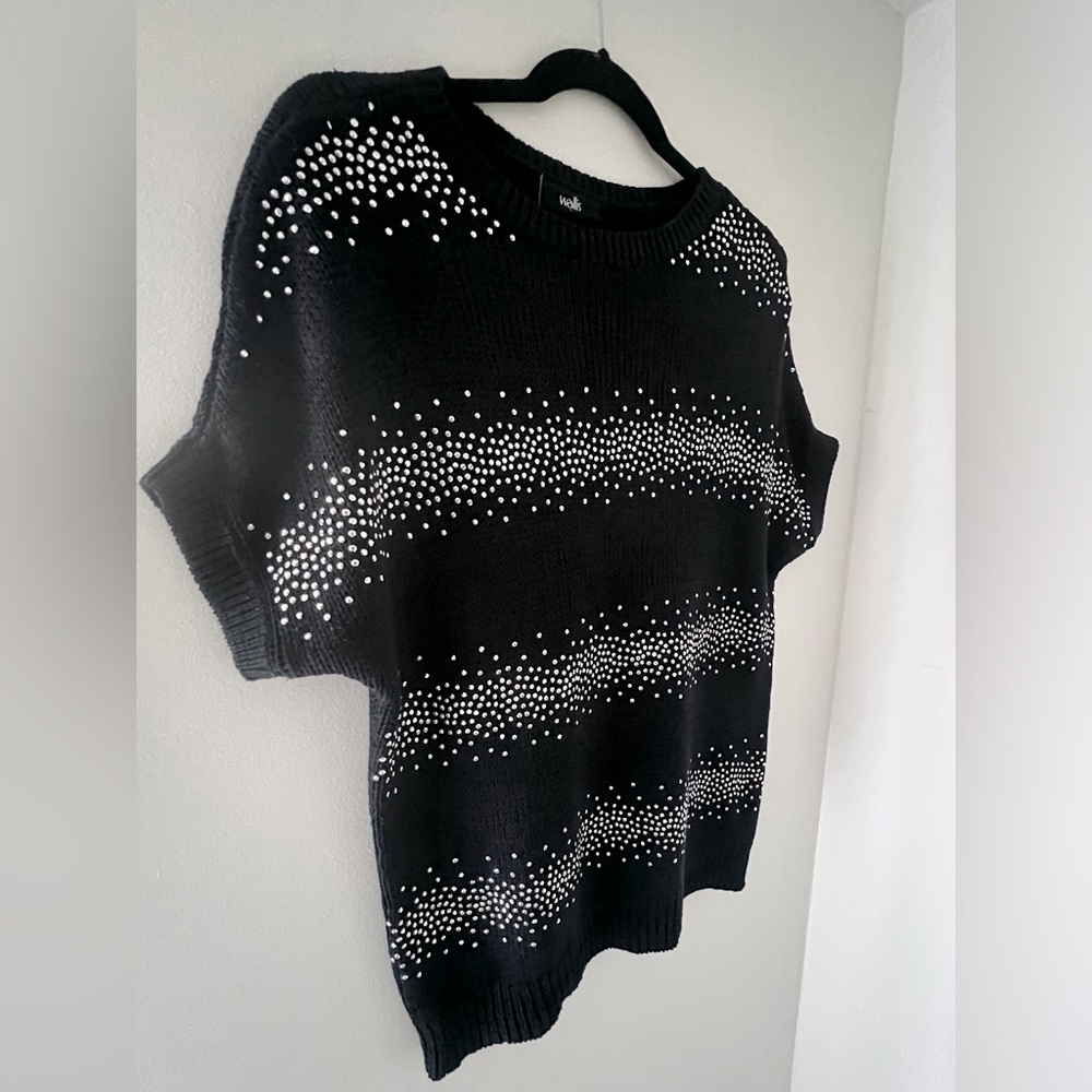 WALLIS Navy Blue Sweater S